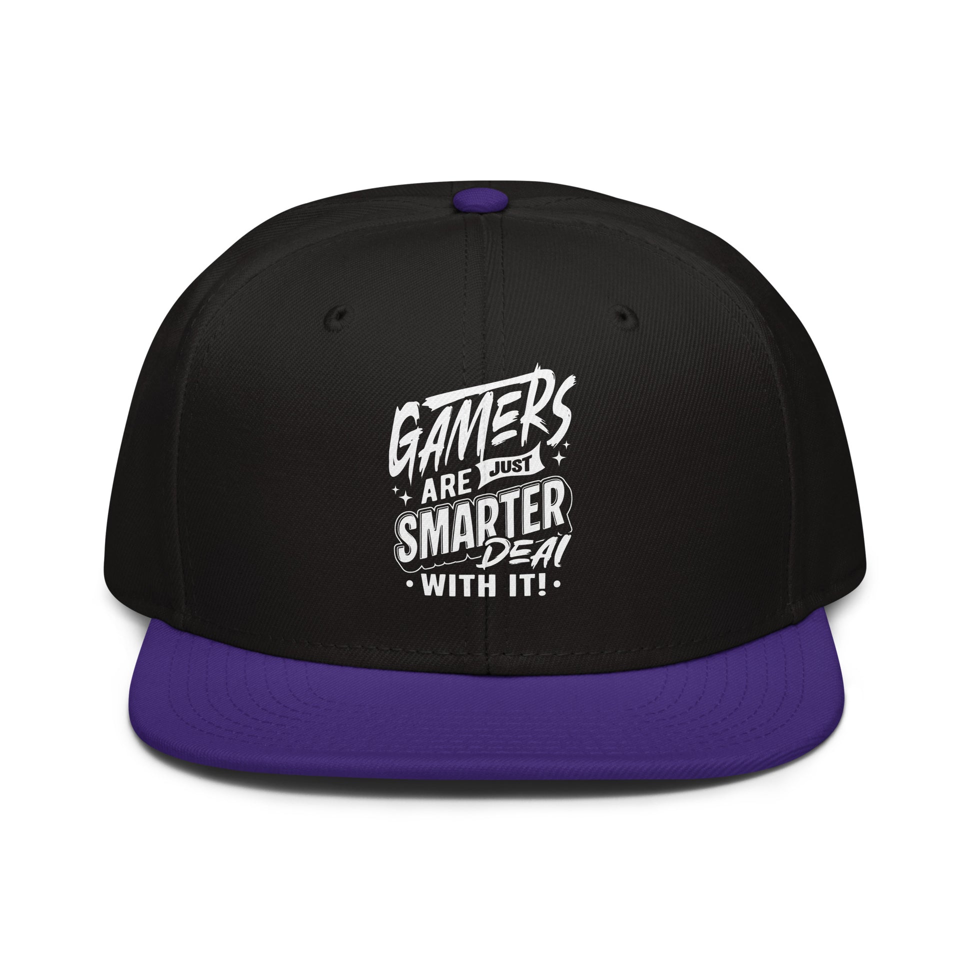 Viral gaming streetwear cap with bold statement graphic