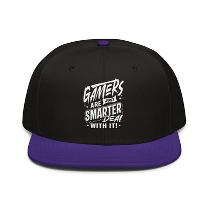 Viral gaming streetwear cap with bold statement graphic