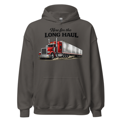 Unisex semi truck driver sweatshirt graphic design