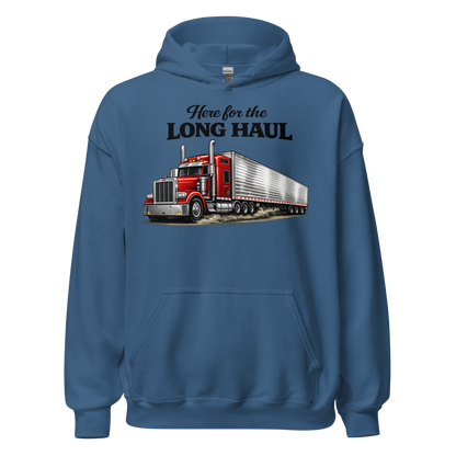 Unisex semi truck driver sweatshirt graphic design