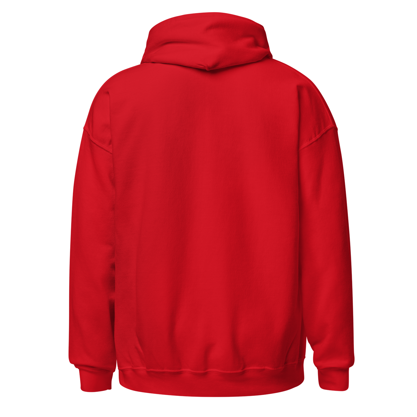 Folded view of durable Here for the Long Haul hoodie