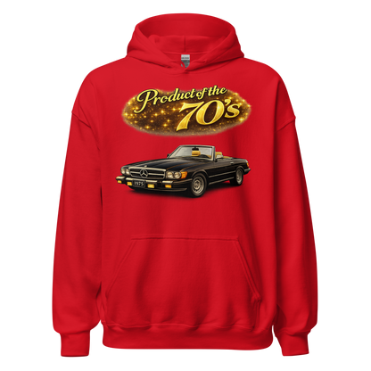 Folded view of comfortable Product of the 70s vintage sweatshirt