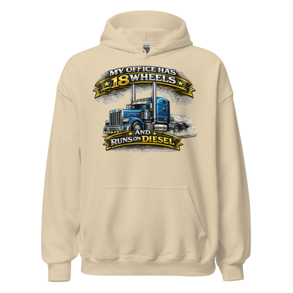 Durable trucker apparel for long hauls folded view