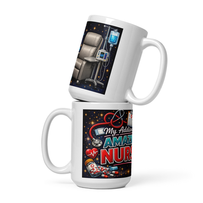 Personalized colorful medical coffee cup gift for RNs