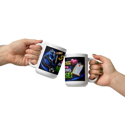 Personalized coffee cup gift for RNs and healthcare workers