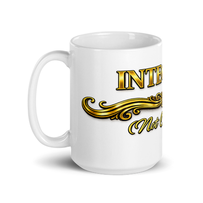 Close up of bold Integrity Not Optional statement graphic